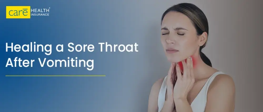 Healing a Sore Throat After Vomiting