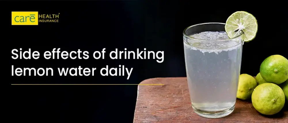 Surprising Side Effects Of Drinking Lemon Water Daily