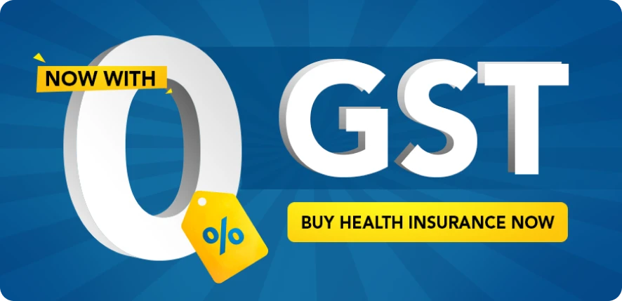 0% GST on Health Insurance