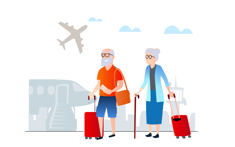 Travel Insurance for Senior Citizens & What does it Cover