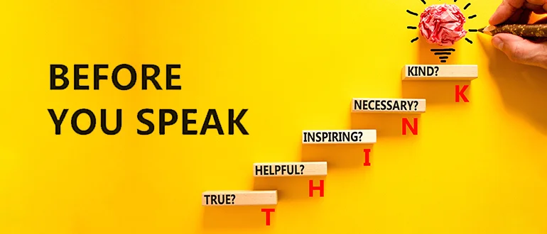 always think before you speak always think before you speak