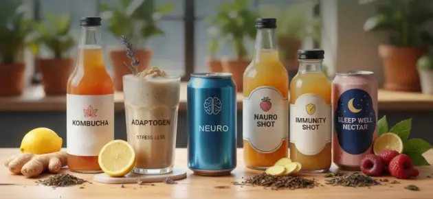 The Rise of Functional Beverages:  Can Your Drink Do More Than Quenching Thirst?