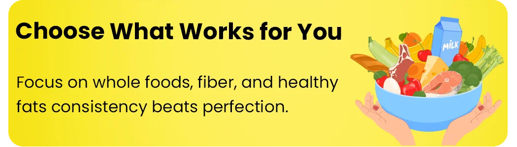 choose what diet works for you