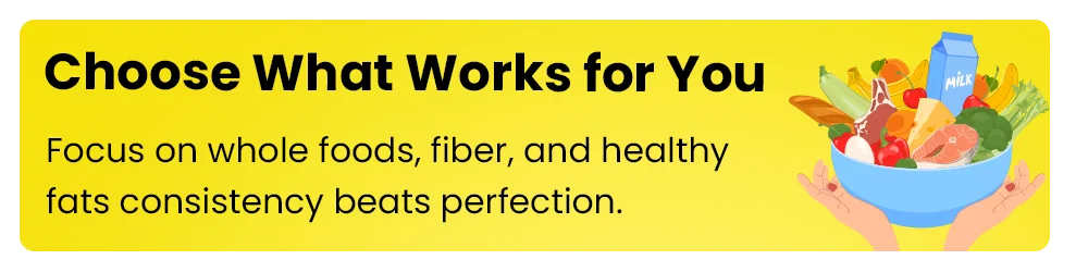 choose what diet works for you