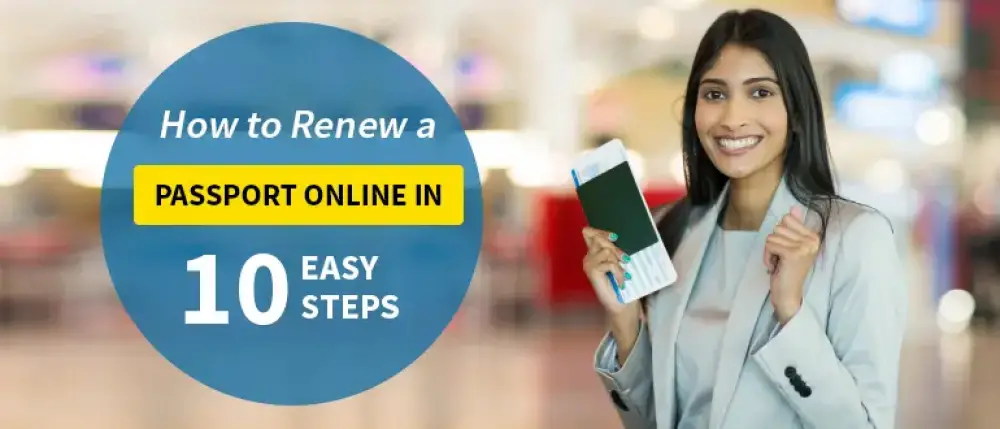 how to renew a passport online
