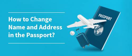 how to change name and address in passport