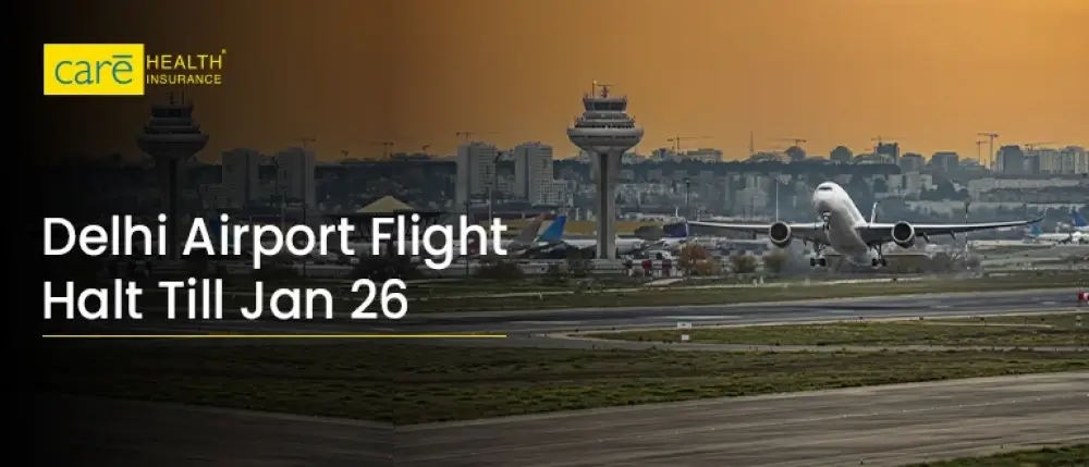 Flight Operations at Delhi Airport Curbed Till Jan 26