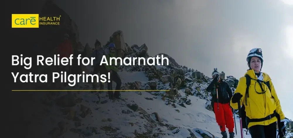 Health Insurance Coverage Is Doubled for Pilgrims of the Amarnath Yatra 2026