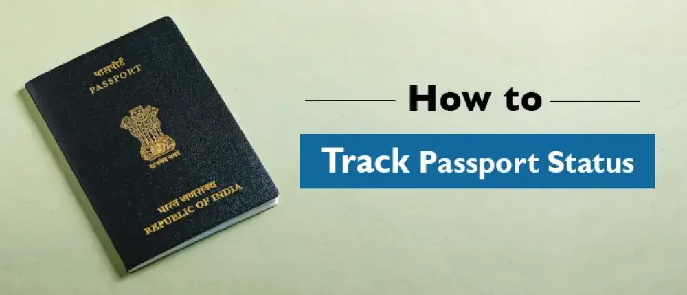 how to track passport status