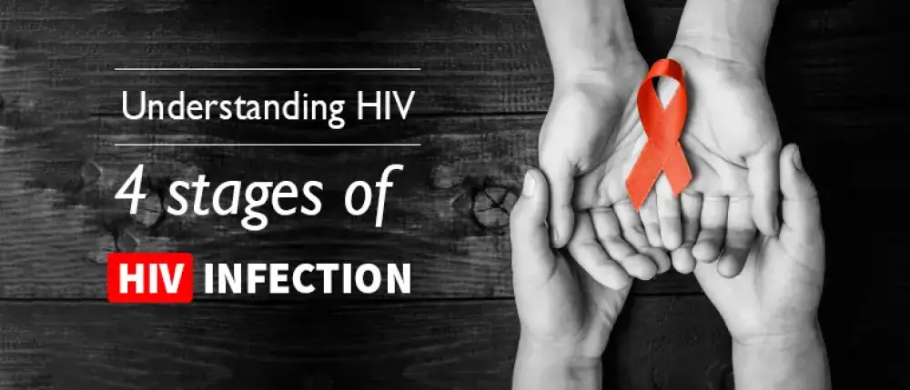 what are the four stages of hiv infection