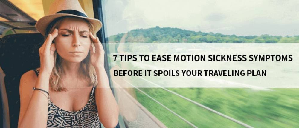 how to stop motion sickness while travelling