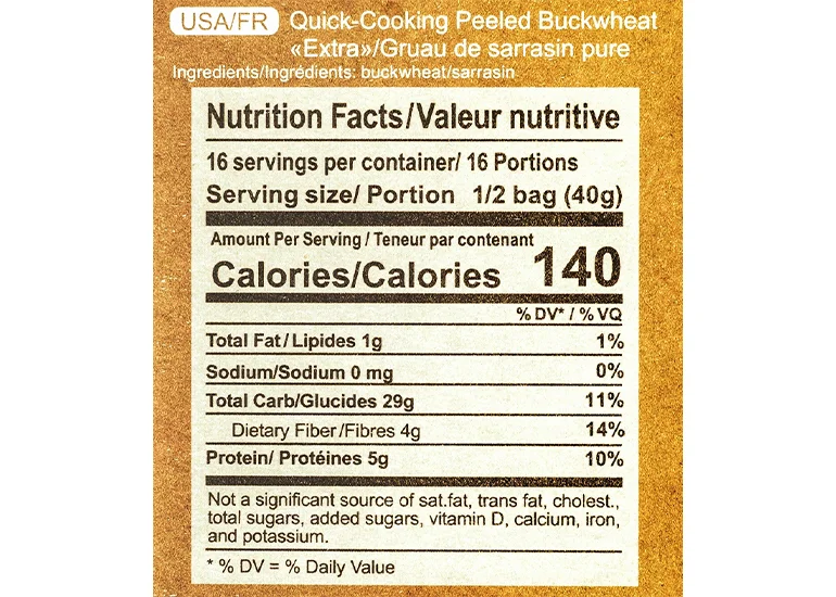 How to Read Nutrition Label