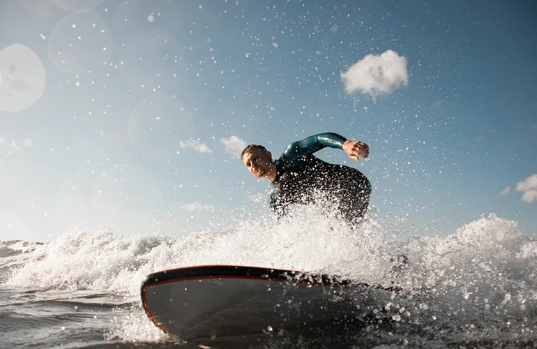 Surfing in Playa Grande Surfing in Playa Grande