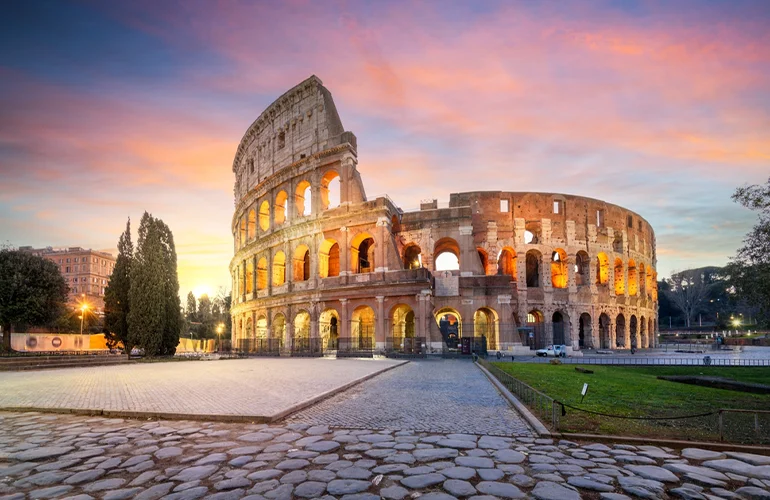 The Colosseum in Rome